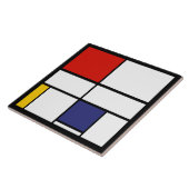 Piet Mondrian, Komposition C Fliese (Seite)