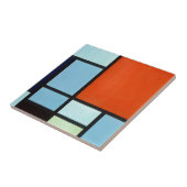 Piet Mondrian Komposition Fliese (Seite)