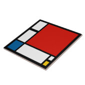 Piet Mondrian, Komposition ii Fliese (Seite)