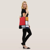 Piet Mondrian - Komposition mit großem rotem Flugz Tasche (Am Model)