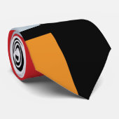 Piet Mondrian - Komposition mit großem roten Flugz Krawatte (Gerollt)