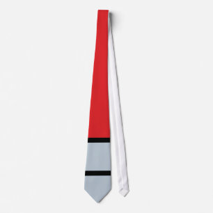 Piet Mondrian - Komposition mit großer roter Fläch Krawatte
