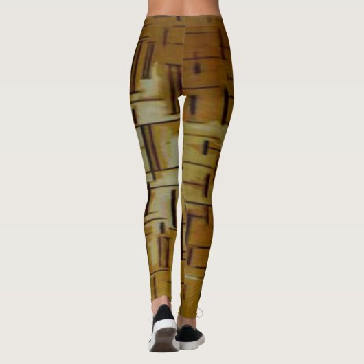 ‚Piet Mondrian‘ Leggings (Rückseite)