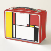 Piet Mondrian - Lunch Box / Art Lunch Box (Rückseite)