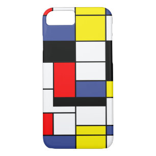 Piet Mondrian Minimalistisch iPhone 8/7 Hülle
