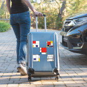 Piet Mondrian Modern Art Gemälde Aufkleber (Koffer Insitu)