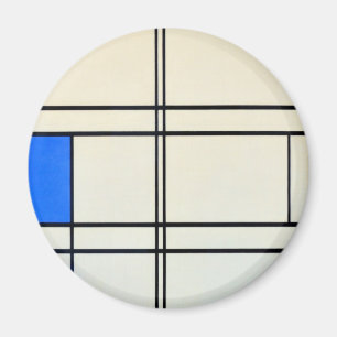 Piet Mondrian Modern Art Magnet