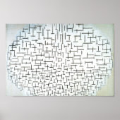 Piet Mondrian Modern Art Poster (Vorne)