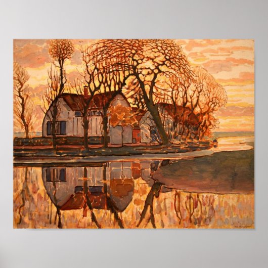 Piet Mondrian Modern Art Poster (Vorne)