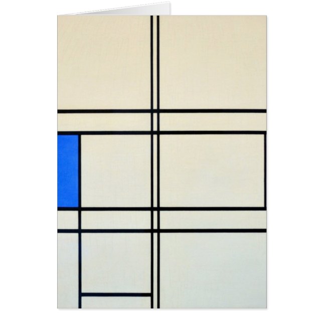 Piet Mondrian-moderne Kunst (Vorne)