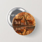 Piet Mondrian-moderne Kunst Button (Vorne & Hinten)