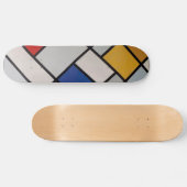 Piet Mondrian-moderne Kunst Skateboard (Horizontal)