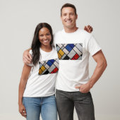 Piet Mondrian-moderne Kunst T-Shirt (Unisex)