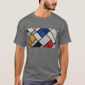 Piet Mondrian-moderne Kunst T-Shirt (Vorderseite)