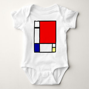 Piet Mondrian - neoplastische Kunst Baby Strampler