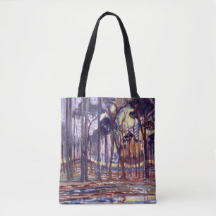 Piet Mondrian painting, Forest Tasche