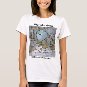 Piet Mondrian Painting Stillleben mit Gingerpot T-Shirt