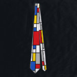 Piet Mondrian Retro Geometrische Formen Abstrakte  Krawatte<br><div class="desc">Diese helle,  farbenfrohe Krawatte wurde von dem Künstler Piet Mondrian inspiriert,  einem niederländischen Maler,  der von 1872-1944 lebte. Diese Krawatte ist für den kühnen Mann,  der keine Angst vor leuchtenden Farben und einzigartiger Individualität hat.</div>