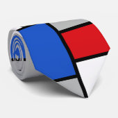 Piet Mondrian Retro Geometrische Formen Abstrakte Krawatte (Gerollt)