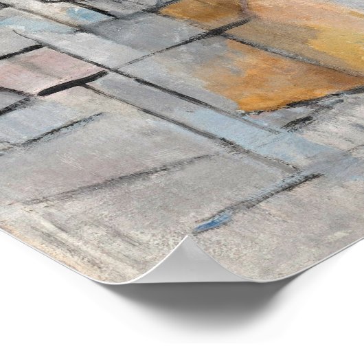 Piet Mondrian Still Life mit Gingerpot II Poster (Ecke)