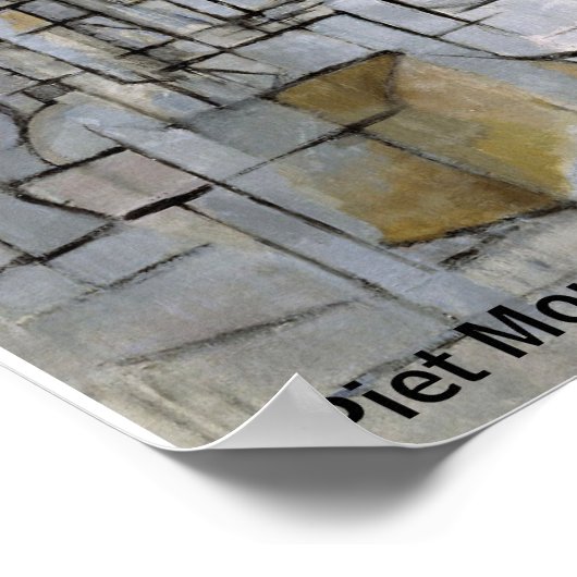 Piet Mondrian Still Life mit Gingerpot II Poster (Ecke)