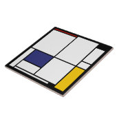 Piet Mondrian, Tableau 1 Fliese (Seite)