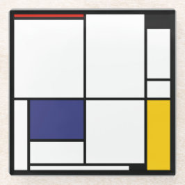 Piet Mondrian, Tableau 1 Glasuntersetzer