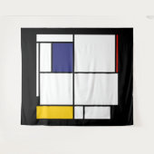 Piet Mondrian, Tableau 1 Wandteppich (Vorderseite (Horizontal))
