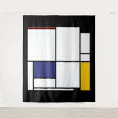 Piet Mondrian, Tableau 1 Wandteppich (Vorderseite)