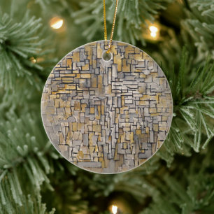 Piet Mondrian Tableau Nr. 2 Fine Art Keramik Ornament