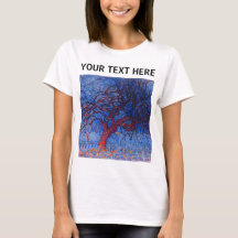 Piet Mondrian The Red Tree Der berühmte T - Shirt 
