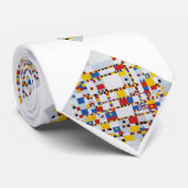 Piet mondrian , victory.boogie-woogie krawatte (Gerollt)