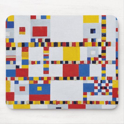 piet mondrian , victory.boogie-woogie mousepad (Vorne)
