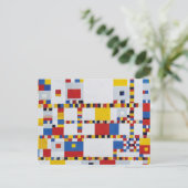 Piet mondrian , victory.boogie-woogie postkarte (Stehend Vorderseite)