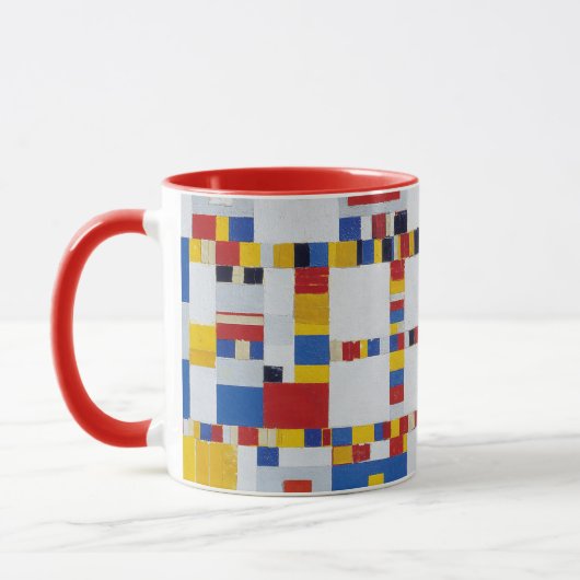 piet mondrian , victory.boogie-woogie tasse (Links)