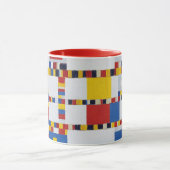 piet mondrian , victory.boogie-woogie tasse (Zentrum)