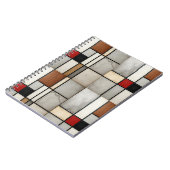 Piet Mondrian Vintag Notizblock (Linke Seite)