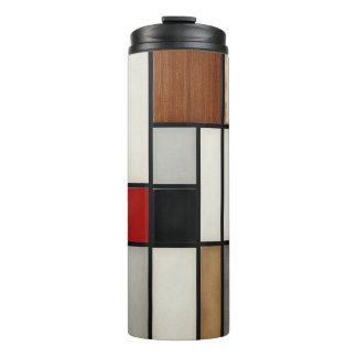 Piet Mondrian Vintag Thermosbecher