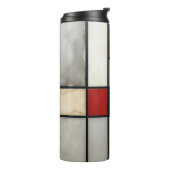 Piet Mondrian Vintag Thermosbecher (Nach links gedreht)