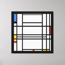 Piet Mondrian, Zusammensetzung 10