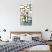 Piet Mondrian Zusammensetzung 8 Leinwanddruck (Insitu (Schlafzimmer))