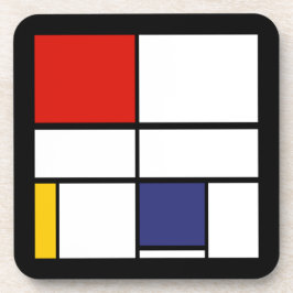 Piet Mondrian, Zusammensetzung C Getränkeuntersetzer