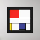 Piet Mondrian, Zusammensetzung C Leinwanddruck (Vorderseite)