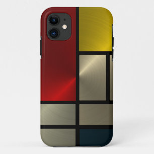 Piet Mondrian-Zusammensetzung (Goldl) Case-Mate iPhone Hülle