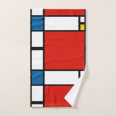 Piet Mondrian, Zusammensetzung ii Badhandtuch Set (Handtuch)