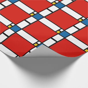 Piet Mondrian, Zusammensetzung ii Geschenkpapier