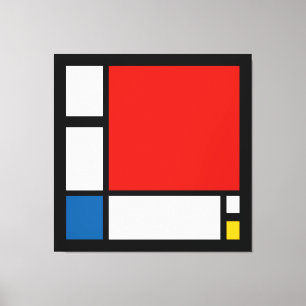 Piet Mondrian, Zusammensetzung ii Leinwanddruck
