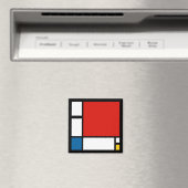 Piet Mondrian, Zusammensetzung ii Magnet (In Situ (Geschirrspüler))