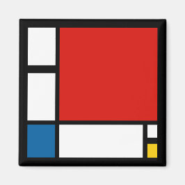 Piet Mondrian, Zusammensetzung ii Magnet