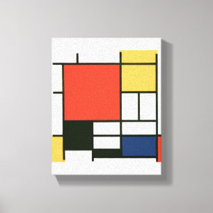 Piet Mondrian - Zusammensetzung Leinwanddruck